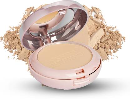 Inshine Reveal Pressed Powder, Mattifying, Oil Control, Smooth Finish, Long-Lasting Compact