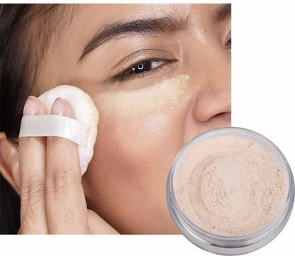 luzimaisa Face Base Loose Powder Non Sticky & Weightless Compact