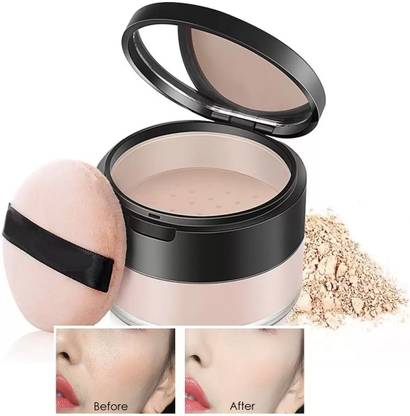 manasona Perfect Look Long-Wear Mattifying Loose Powder Compact