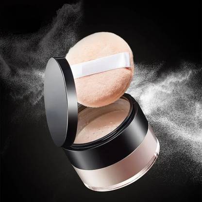 manasona Long Lasting Waterproof Loose Powder Oil Control Lightweight Matte Face Compact