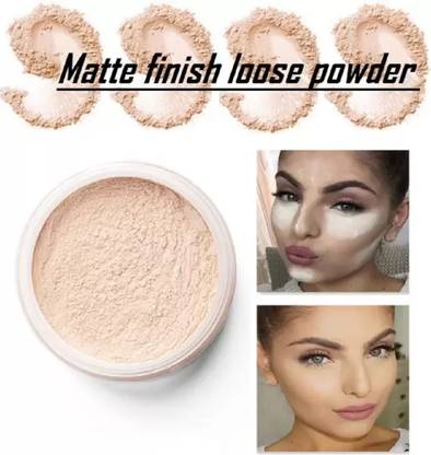 Jiwoo High Definition Loose Powder Soft Focus Natural Translucent Matte Coverage Compact