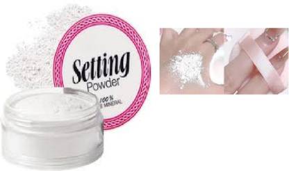 Luipui long lasting makeup setting powder pack of 1 Compact