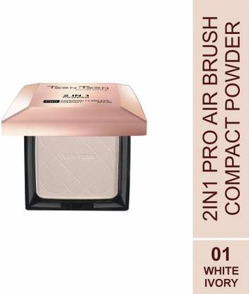 Teen Teen HD 2 in 1 Whitening and Brightening Compact Powder, Matte Finish, Face Powder Compact