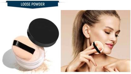SEUNG Light Weight Fragrance Free, Matte Finish, Loose Powder Compact