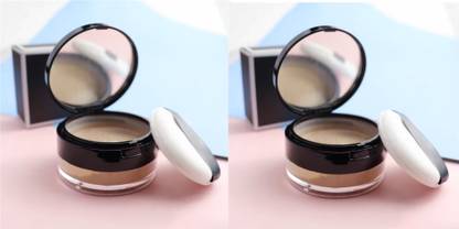 EVERERIN Face Powder Makeup & Finishing Powder Mattifying Finish and Shine Control Compact