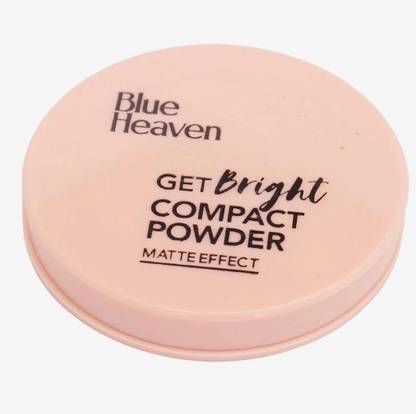 BLUE HEAVEN GET BRIGHT COMPACT POWDER [ CREAM , 16g] Compact