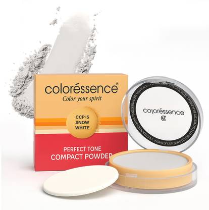 COLORESSENCE Perfect Tone Powder|Instant Glow|Matte Makeup Powder|Sweat Control C5 Compact