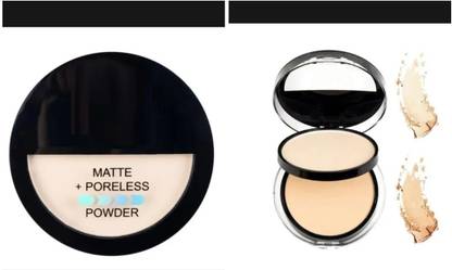 NADJA Matte 2 In 1 Face Compact Powder for Women Compact