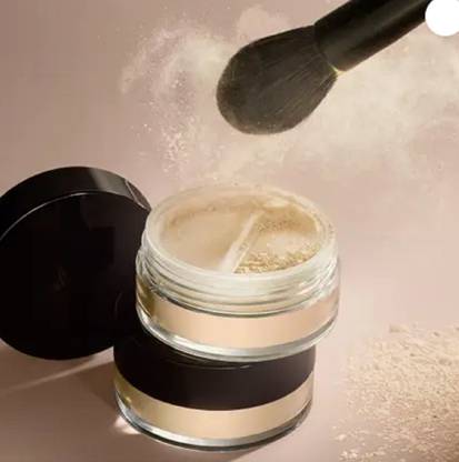 Arcanuy Smooth Loose Powder Makeup Transparent Finishing Oil Control Face  Compact
