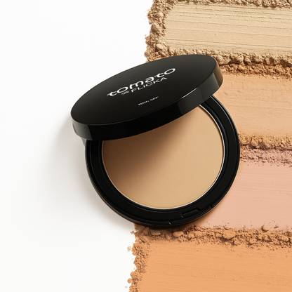 Flicka Tomato Compact Powder with SPF for women 9gm|Skin Lightening Long Lasting Compact