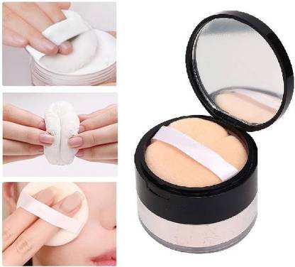 SEUNG Waterproof Long Lasting Finishing Loose Powder Face Powder Compact