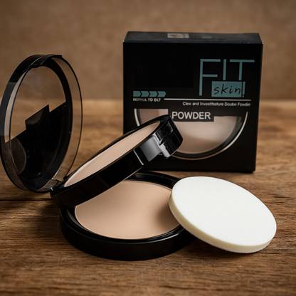 SEUNG Fit Skin 2-in-1 Matte & Shimmer Compact Lightweight Coverage Compact