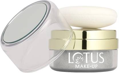 LOTUS MAKE - UP Naturalblend Translucent Loose Powder with Auto Puff SPF 15 Compact