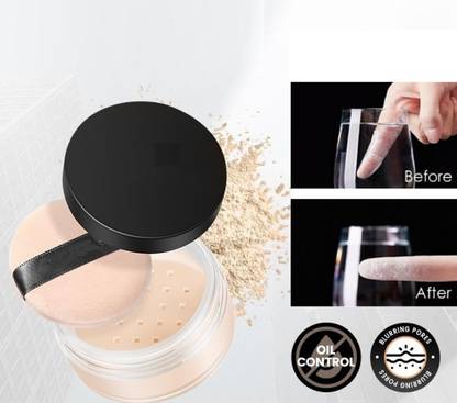 luzimaisa Beige Loose Finishing Powder  Compact
