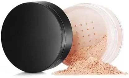 DARVING Loose Powder, Banana, Make Up Setting Powder, Provides Long-lasting Coverage Compact