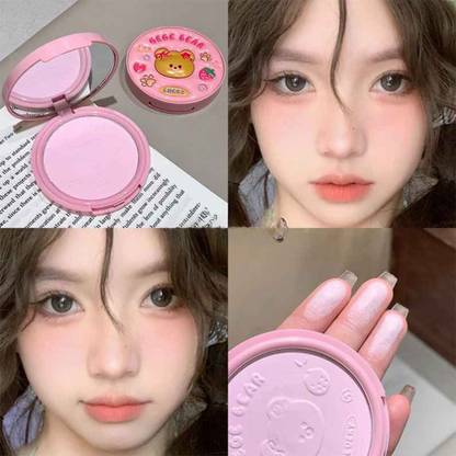 DAIMANPU GEGE BEAR Compact Powder, Setting Powder, Waterproof, Safe for Daily Use Compact