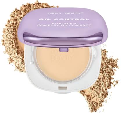 Lakyou Beauty Filter Face Oil Control Studio Fix Complexion Compact Long-lasting, Spf-30 Compact