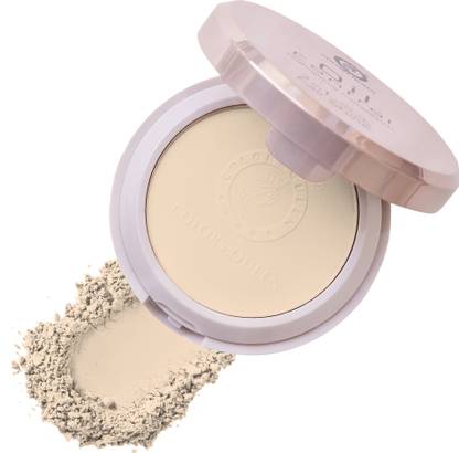 COLORS QUEEN 2 in 1 Oil Control Highlighting Complex SPF-15 Compact Powder (01) Compact