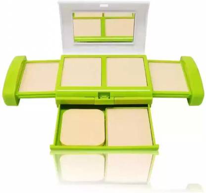 MYEONG PROFESSIONAL MAKE UP 5 IN 1 COMPACT POWDER LONG LASTING SKIN CARE MAKEUP Compact