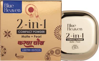 BLUE HEAVEN 2 In 1 Compact Cream Karwa Chauth 18G Compact