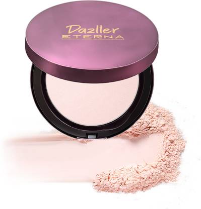 Dazller Eterna Glow Powder, Oil Control, SPF PA++, Zero Caking (Honey SC34,) Compact