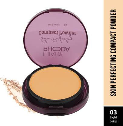 Hilary Rhoda Skin Perfecting Compact Powder | Compact & Pressed Powder | Matte Finish  Compact