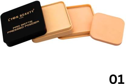 L'YON BEAUTY Pro Matte Pressed Powder  Compact