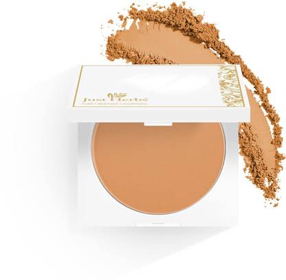 Just Herbs Mattifying & Hydrating Face Powder With SPF 15 + For All Skin Types Compact