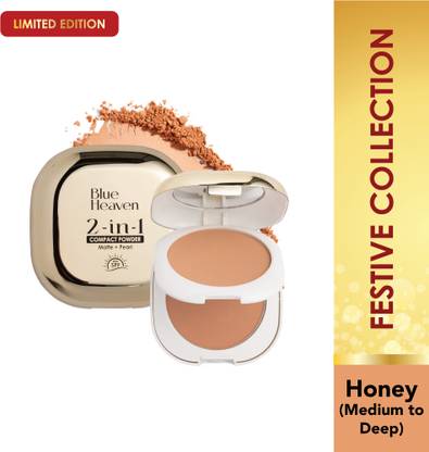 BLUE HEAVEN 2 In 1 Compact Honey Karwa Chauth 18G Compact