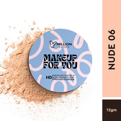 Million Colors Compact Powder SPF 30 UV Protection | Pore Minimizing | Long-Wear Oil Control Compact