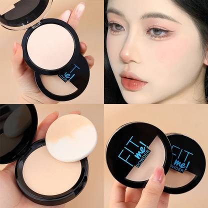 urbanfox 2 In 1 Oil-control Compact Powder for Lasting Matte & Shimmer Finish Compact