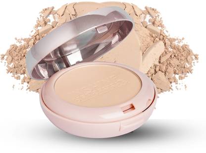 Inshine Reveal Pressed Powder, Mattifying, Oil Control, Smooth Finish, Long-Lasting Compact