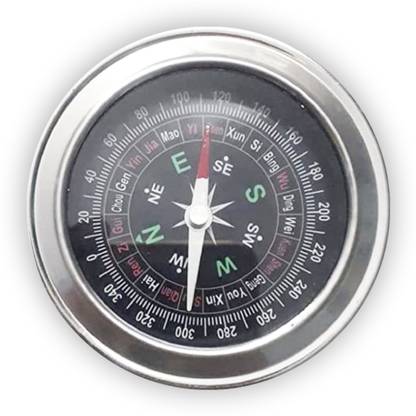 Uttam Magnetic Compass Big Size (Approx 3" Dia) Set of 1 | Excellent Quality Compass