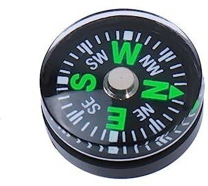 kayru 15mm Mini Button Compass for Camping Hiking Learning Compass