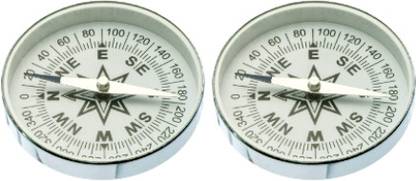 Kamboj Traders Magnetic Compass 38mm - Pack of 2 Compass