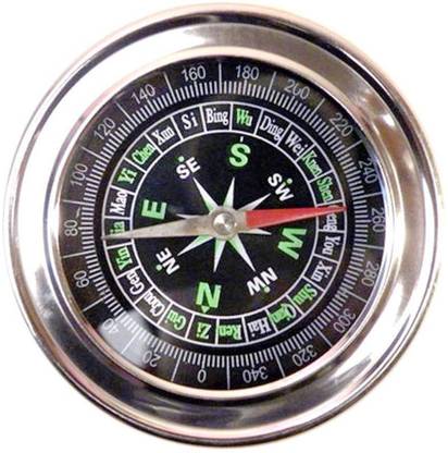 KRYTONE 1PCS Stainless Steel Directional Magnetic Compass forTravel Compass