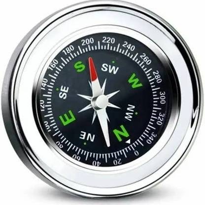SoftSolutions Stainless Super Pocket Size Direction Compass for Multi Purpose Pack of 1Pc Compass