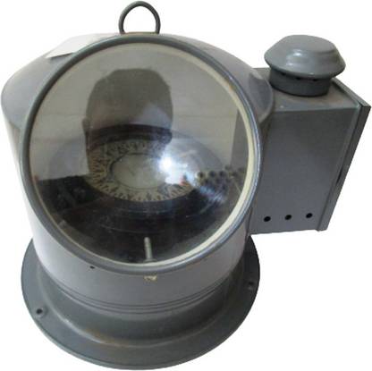 BRASS BLESSING SAURA KEIKI ship's BOAT Compass Binnacle with LANTERN (3024) Compass