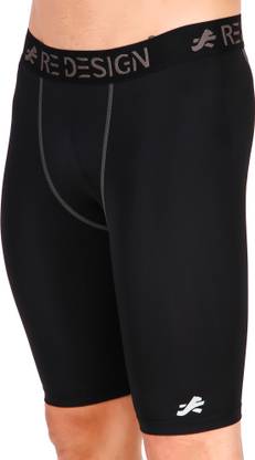 Redesign ReDesign Nylon Compression Shorts Tights For Men Men Compression