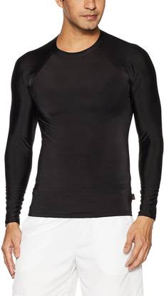 Bodytech Compression Top Full Sleeve Plain Inner Wear Men Compression