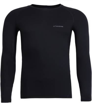 Athmonk Compression T-Shirt Vest Upper Body Shaper for Men Boys Branded Men Compression