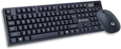 [For Specific Users 100% Supercoins Back] LAPCARE LKKBWL8126 Wireless Desktop Keyboard  (Black)