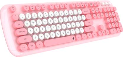 iGear KeyBee Pro Colourful Wireless Keyboard & Mouse Combo 2.4 GHz Dropfree Connection Combo Set
