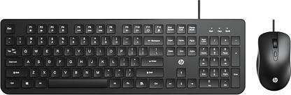 HP KM190 Wired Mouse and Keyboard Combo Combo Set