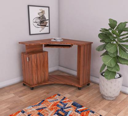 Sofani Engineered Wood Computer Table with Storage |Office Study Table Engineered Wood Computer Desk