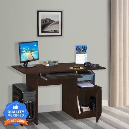 Delite Kom Glide Engineered Wood Computer Desk