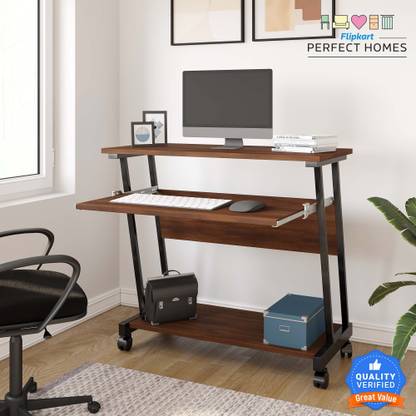 Flipkart Perfect Homes Studio Earl Engineered Wood Computer Desk