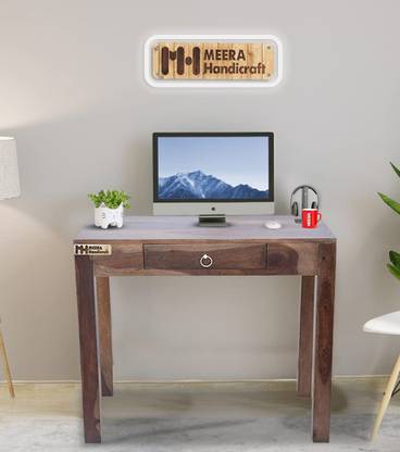 Meera Handicraft Sheesham Wood Solid Wood Computer Desk