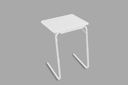 TABLE MAGIC Multipurpose White Regular Laptop Table Plastic Computer Desk