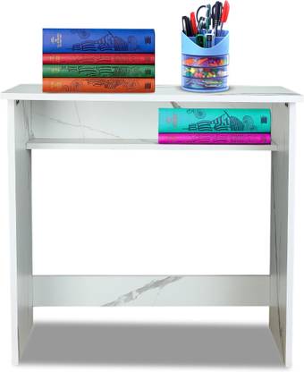 Case Plus Modern Simple Study Desk Sturdy Small Desks for Small Spaces Engineered Wood Engineered Wood Computer Desk